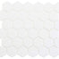 Freedom Avenue Collection - 2" Hex in United Dove Glass Tile