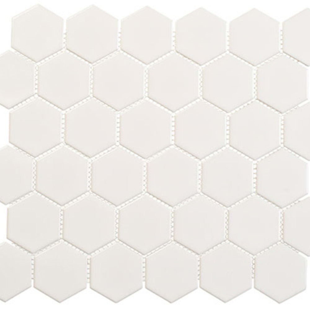 Freedom Avenue Collection - 2" Hex in Pillar Shine Glass Tile