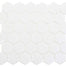 Freedom Avenue Collection - 2" Hex in Liberty Pure Glass Tile