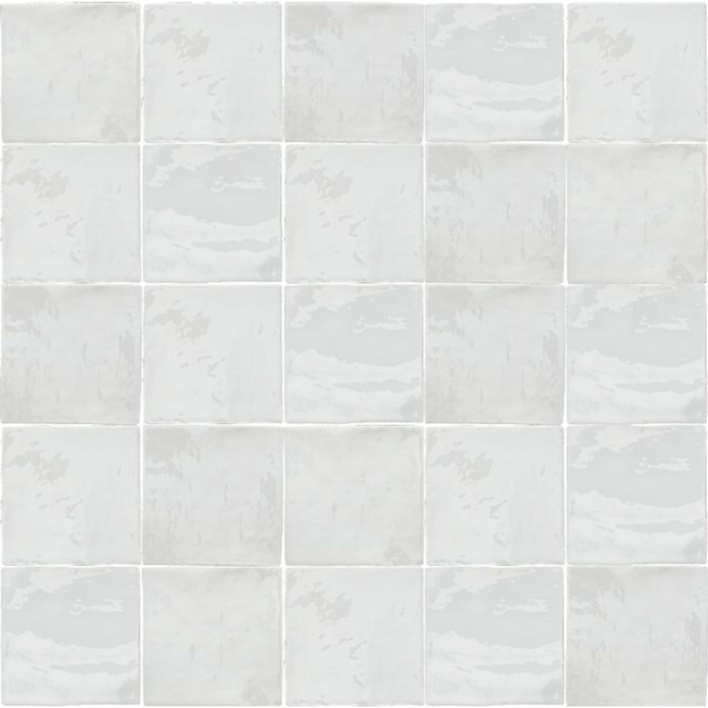 Flash in White 5x5 Tile