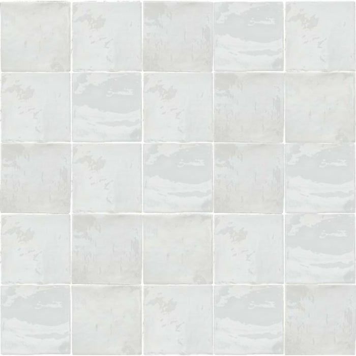 Flash in White 5x5 Tile