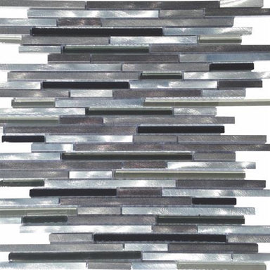 Metallica in Linear #2 Glass Tile