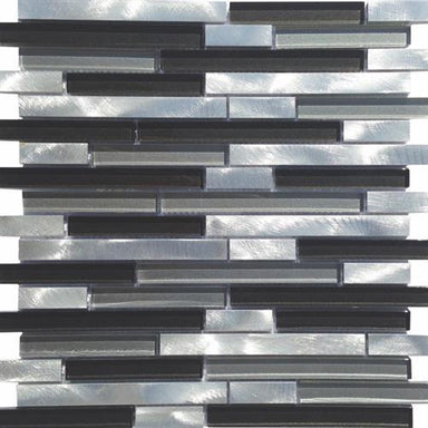 Metallica in Linear #5 Glass Tile