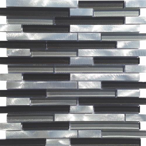 Metallica in Linear #5 Glass Tile