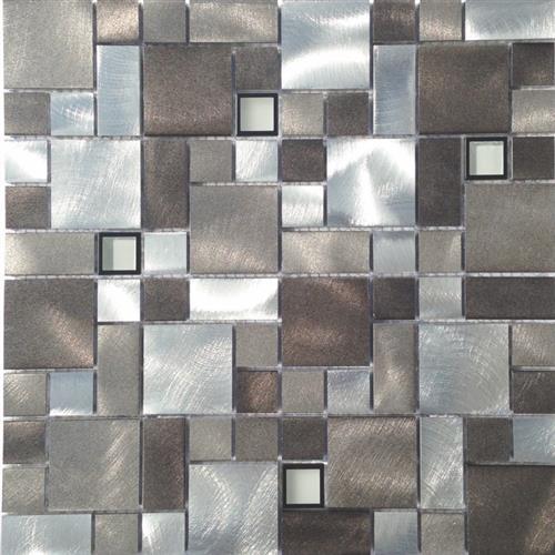 Metallica in Linear #3 Glass Tile