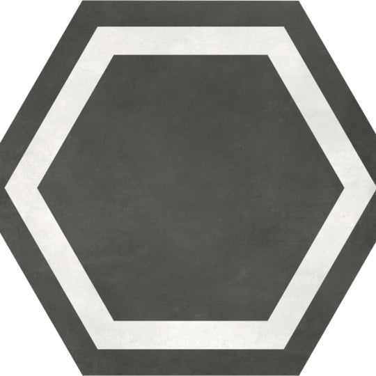 Form in Graphite Hex Frame