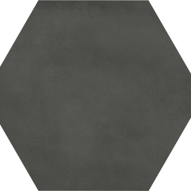 Form in Graphite Hex Tile