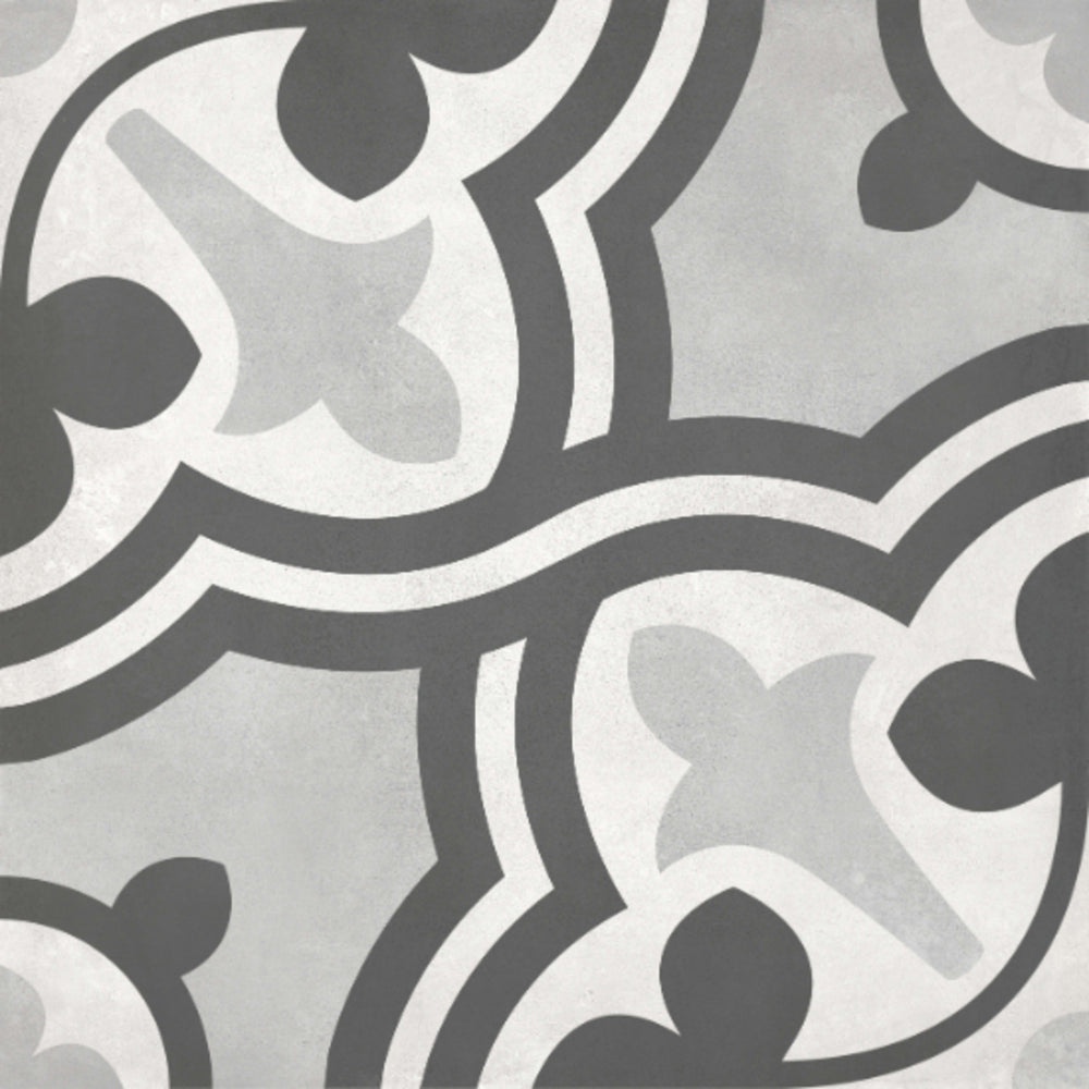Form in Ice Baroque Deco Tile