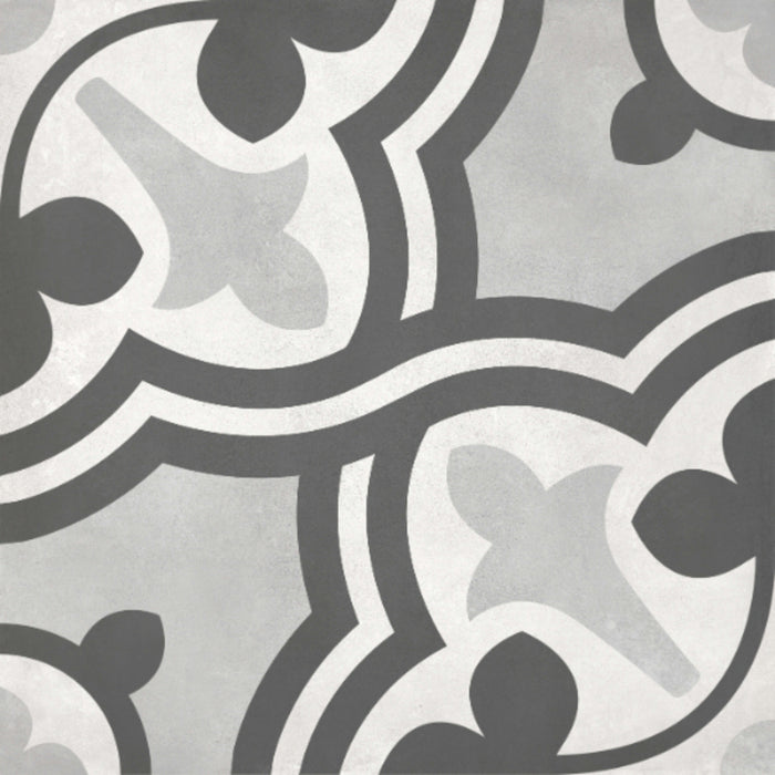 Form in Ice Baroque Deco Tile