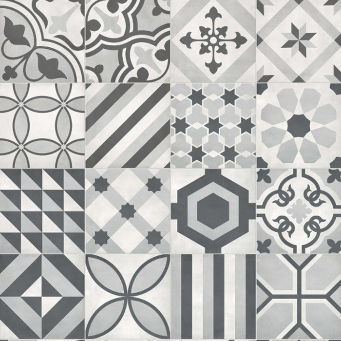 Form in Ice Blend Deco Tile