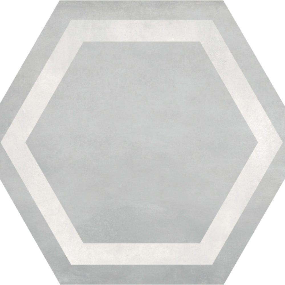 Form in Ice Hex Frame Tile