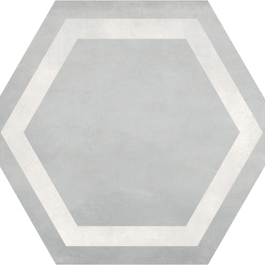 Form in Ice Hex Frame Tile