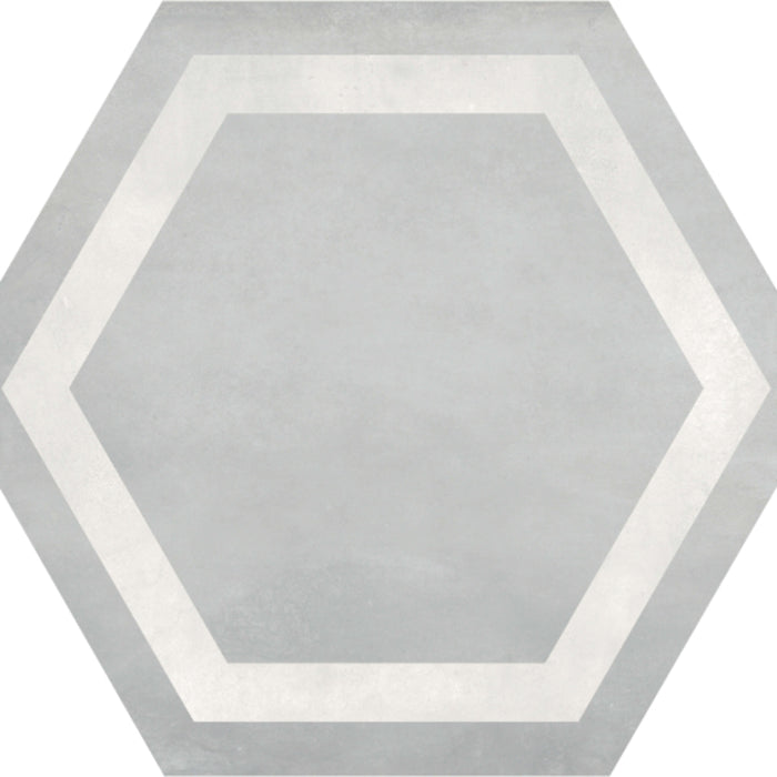 Form in Ice Hex Frame Tile