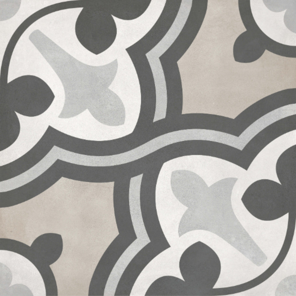 Form in Sand Baroque Deco Tile