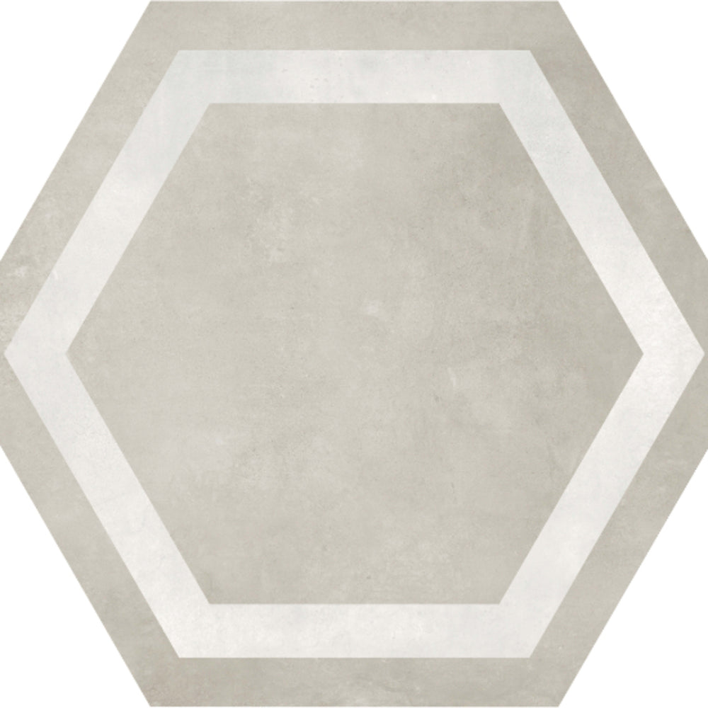 Form in Sand Hex Frame Tile