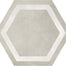 Form in Sand Hex Frame Tile