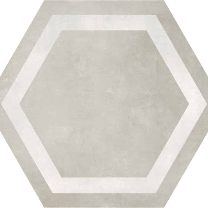 Form in Sand Hex Frame Tile