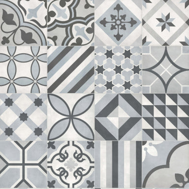 Form in Tide Blend Deco Tile