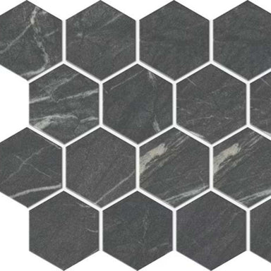 Foyer in Steely-Hex Tile