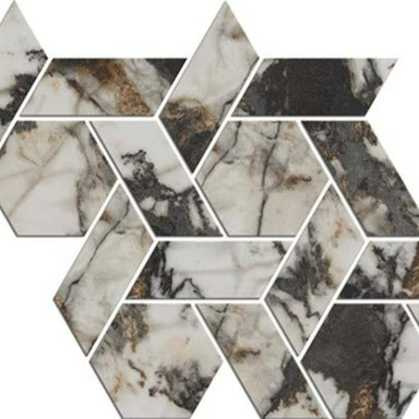 Foyer in Contrast-Landmark Hex Tile