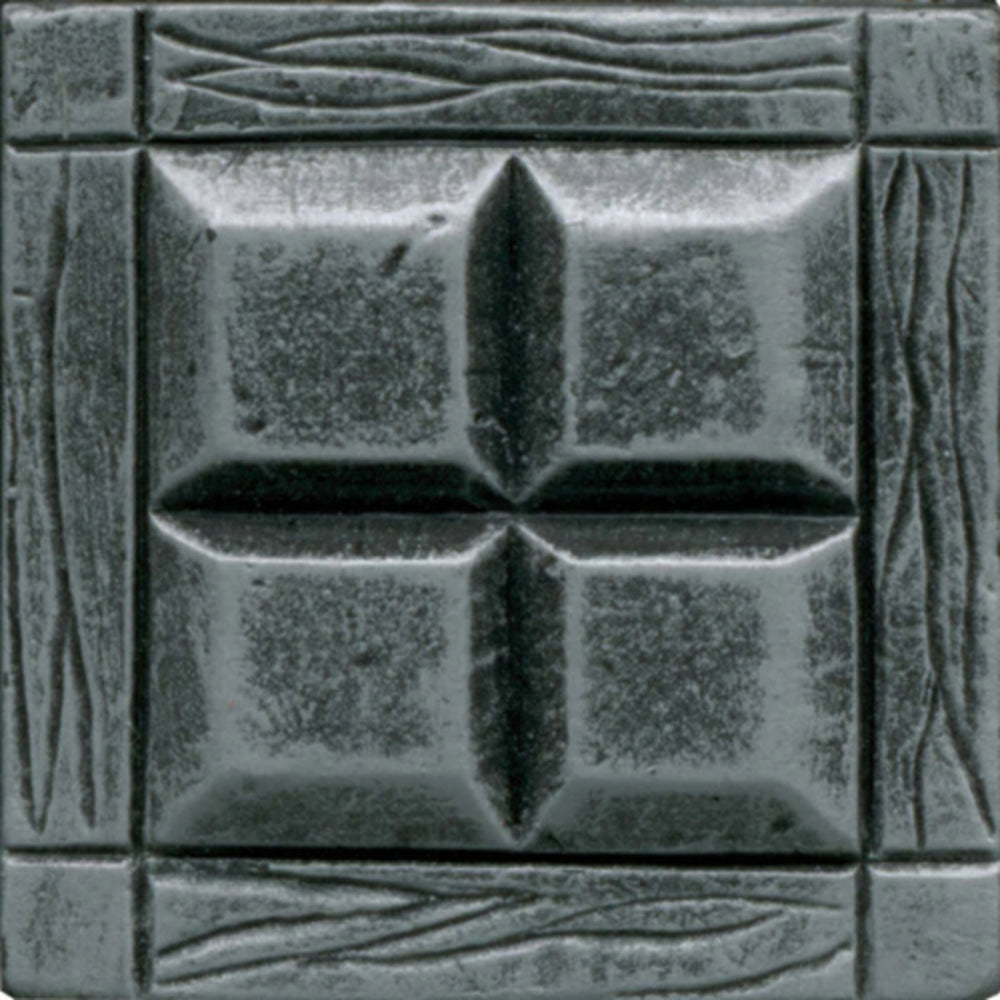 Armor in Forged Steel - Deco 1 X 12 - Style 4 Metal Tile