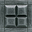 Armor in Forged Steel - Deco 1 X 12 - Style 4 Metal Tile