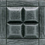 Armor in Forged Steel - Deco 2 X 2 - Style 4 Metal Tile
