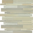 Fusion in Plantation Random Strip Mosaic Glass Tile