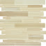 Fusion in Sand Random Strip Mosaic Glass Tile