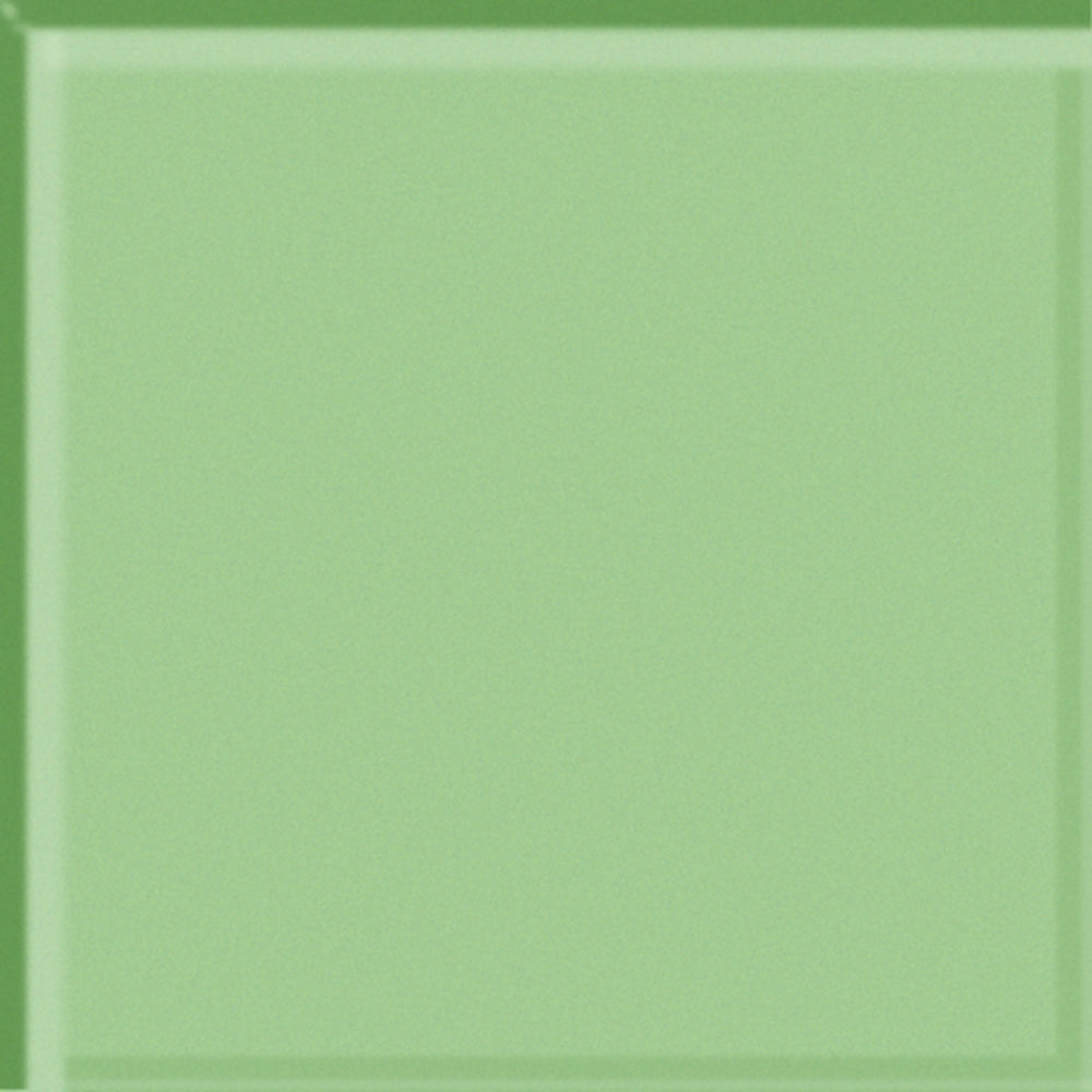 Glass Blox in Lime Shimmer 4"x4" Glass Tile
