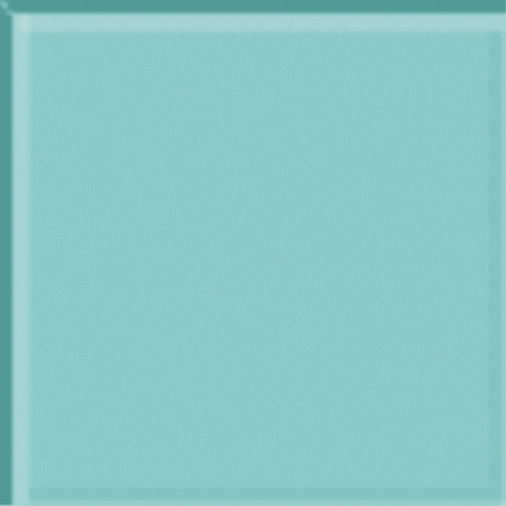 Glass Blox in Aqua Gleam 4"x4" Glass Tile