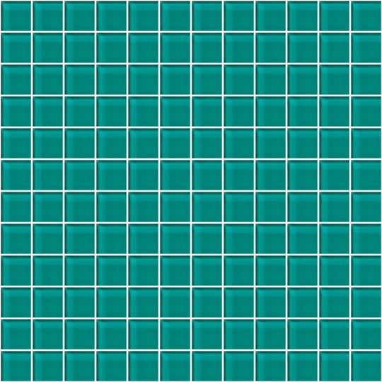 Glass Blox in Jade Lustre 1"x1"