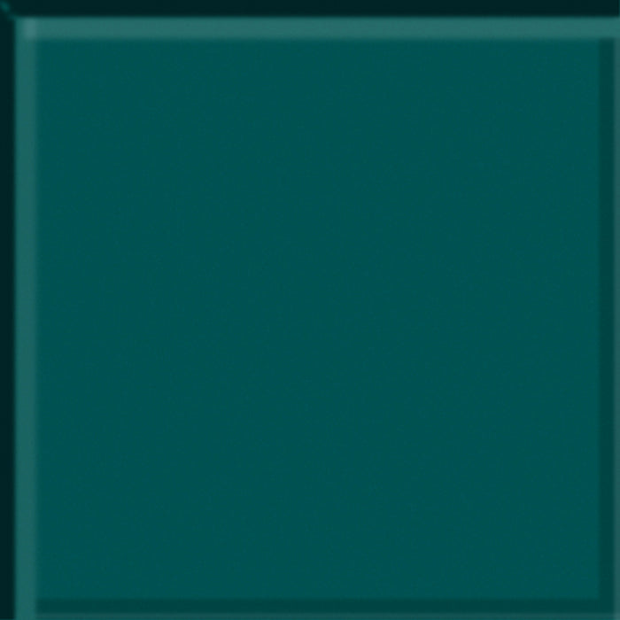 Glass Blox in Vivid Teal 4"x4" Glass Tile