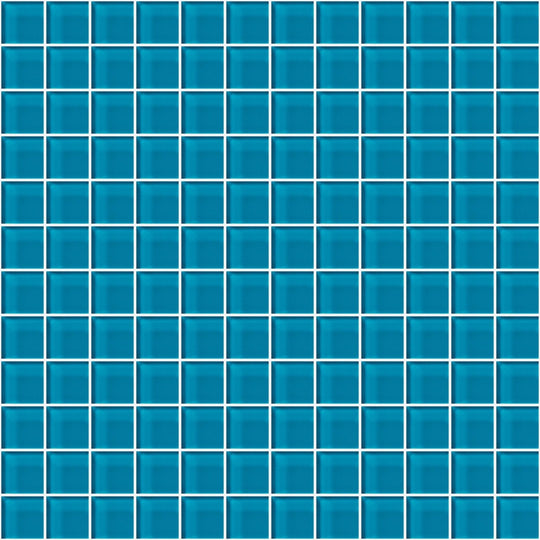 Glass Blox in Mermaid 1"x1"