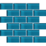 Glass Blox in Mermaid 2"x4" Glass Tile
