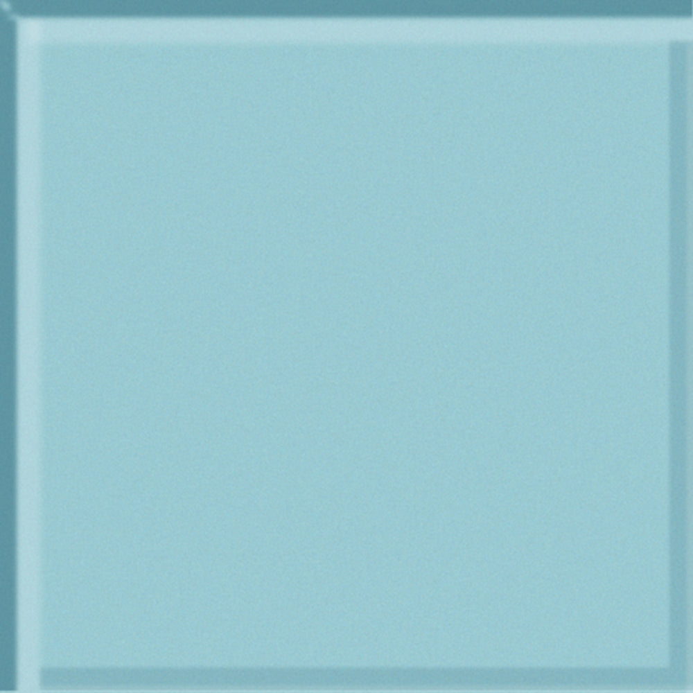 Glass Blox in Clear Sky 4"x4" Glass Tile