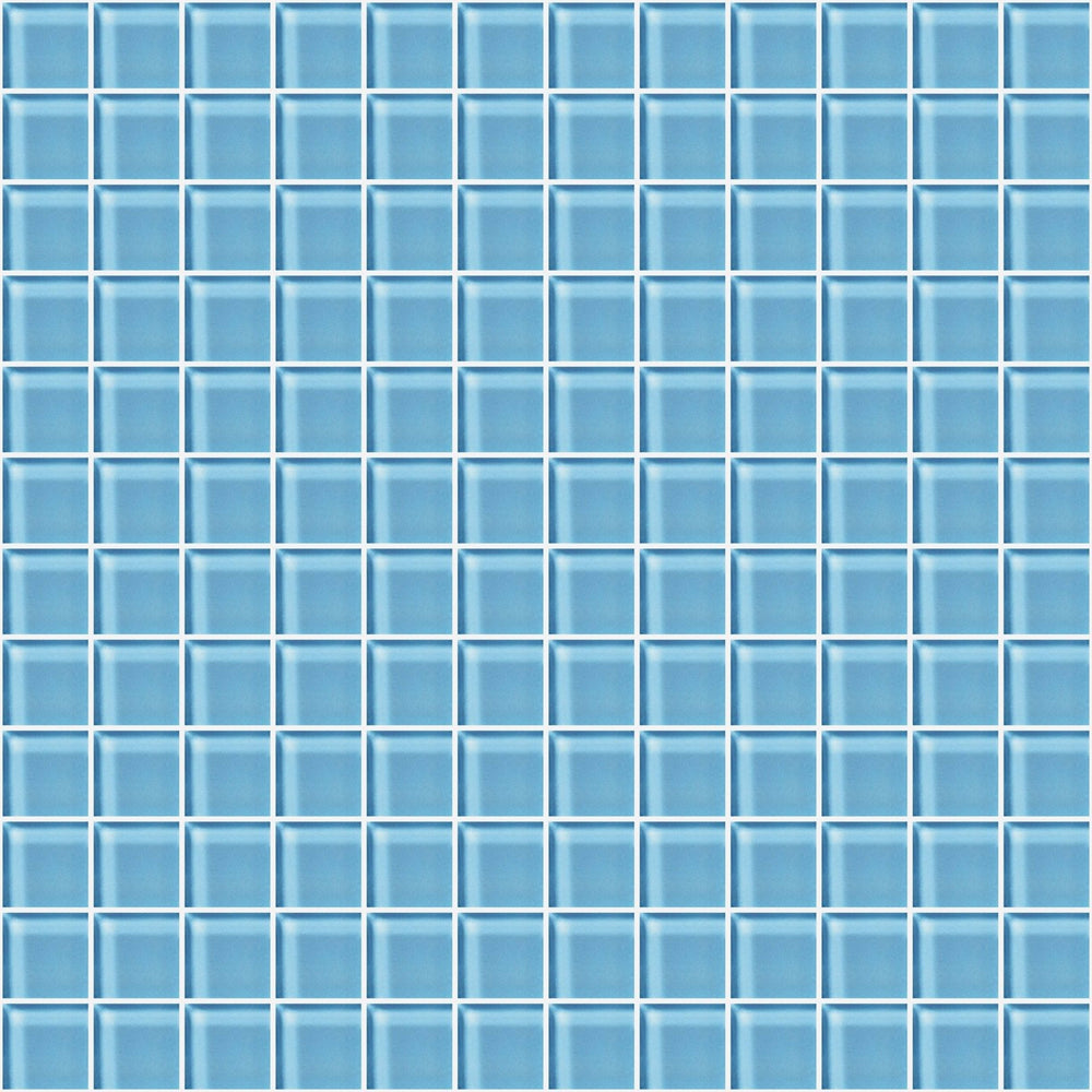 Glass Blox in Glacier 1"x1" Glass Tile