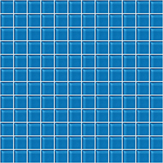 Glass Blox in Aegean 1"x1"