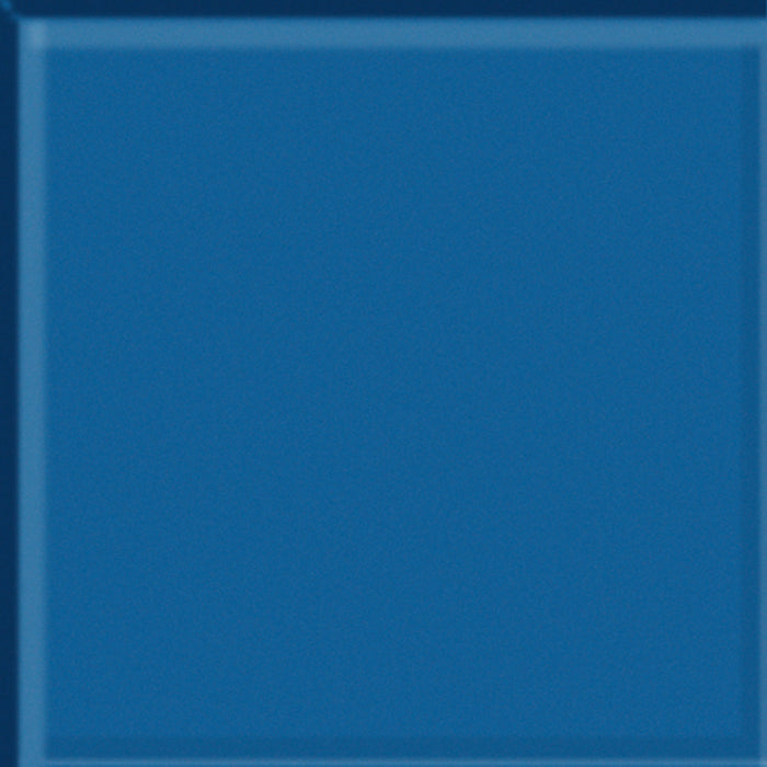 Glass Blox in Sapphire 4"x4" Glass Tile