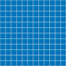 Glass Blox in Blue Grotto 1"x1" Glass Tile