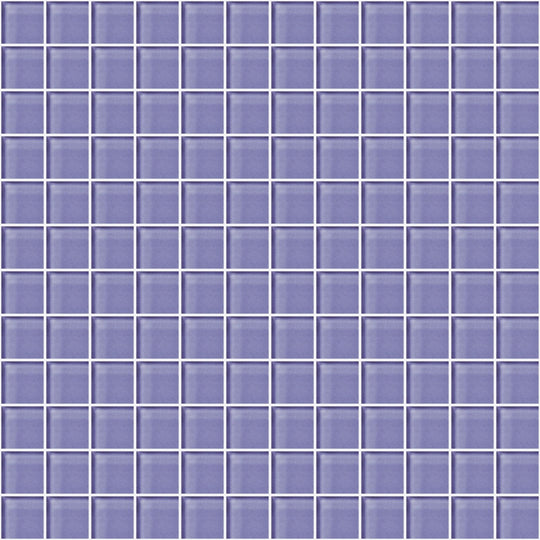 Glass Blox in Lilac Dew 1"x1"