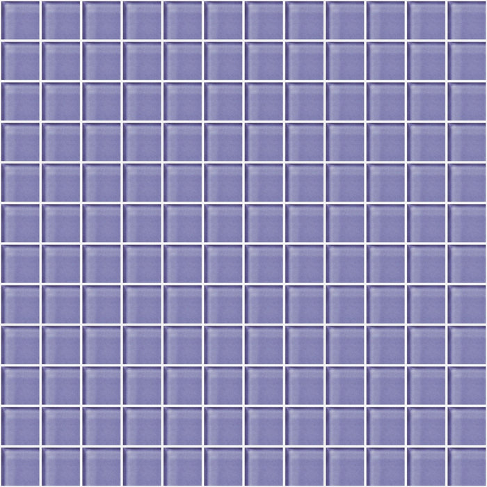 Glass Blox in Lilac Dew 1"x1" Glass Tile