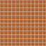 Glass Blox in Iced Tea 1"x1" Glass Tile