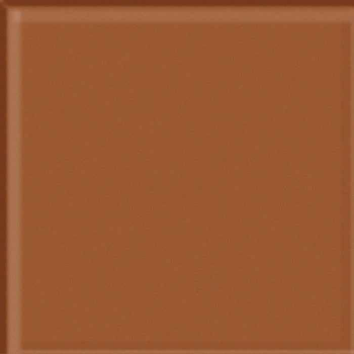 Glass Blox in Iced Tea 4"x4" Glass Tile