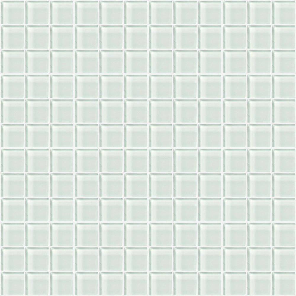 Glass Blox in Moon Beam 1"x1" Glass Tile