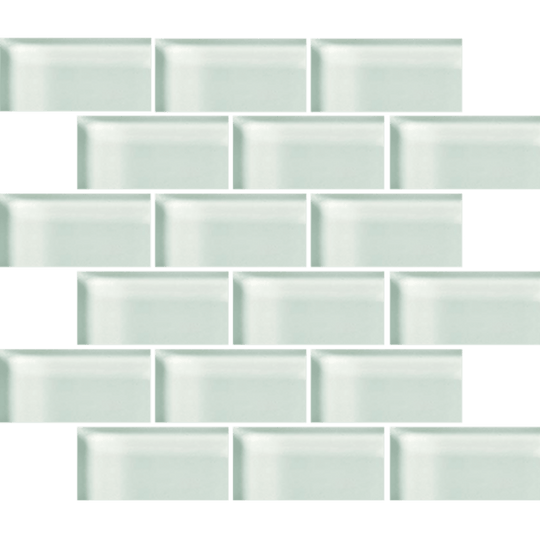 Glass Blox in Moon Beam 2"x4"