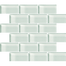 Glass Blox in Moon Beam 2"x4" Glass Tile