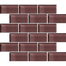 Glass Blox in Taupe Fog 2"x4" Glass Tile