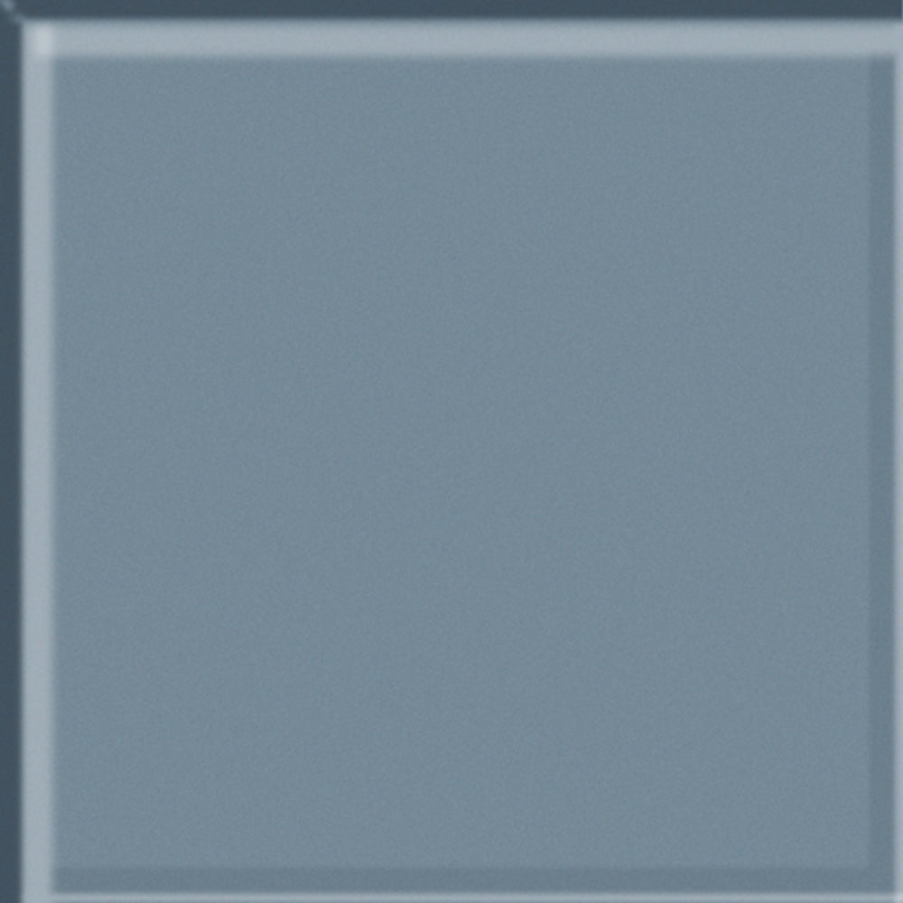 Glass Blox in Blue Haze 4"x4" Glass Tile