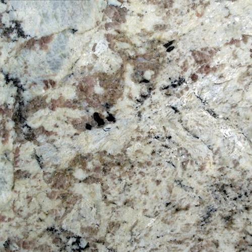 Natural Stone Slab - Granite in White Spring